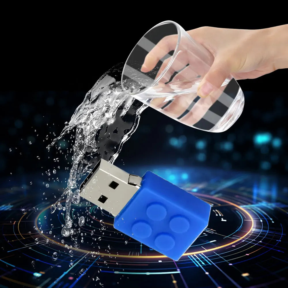 Building Blocks USB Flash Drive 8GB–128GB | Novelty Pen Drive USB Flash Drive PRIMED