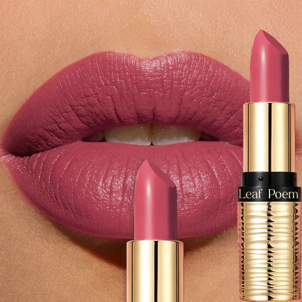 Velvet Matte Lipstick – Long-Lasting High Pigment Lip Color