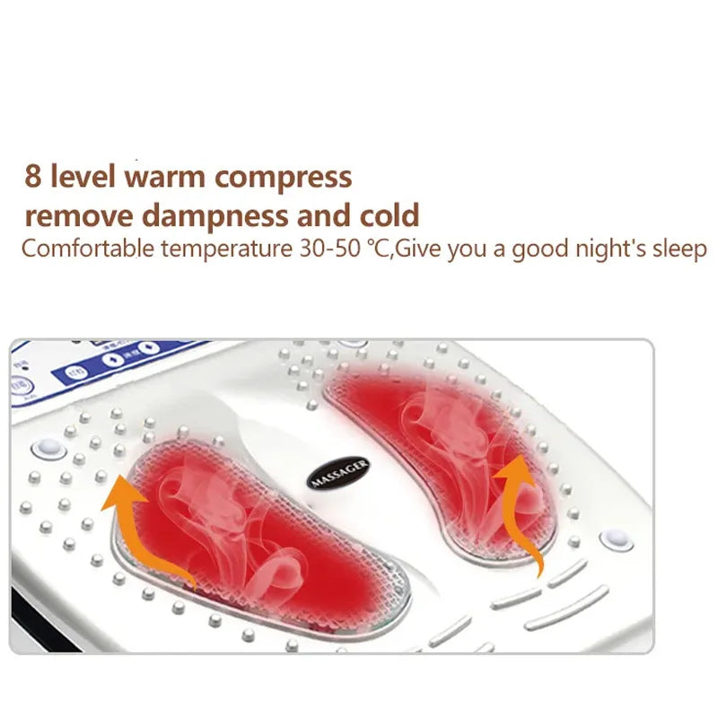YUKUI Electric Vibrating Foot Massager with Infrared Heat