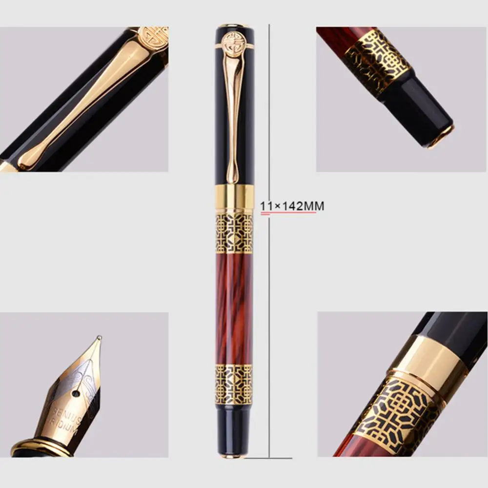 Metal Ink-Refillable Fountain Pen | Calligraphy & Gift Fountain Pen PRIMED