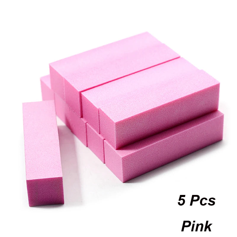 Professional Nail Buffer Block & File Set – Manicure & Pedicure