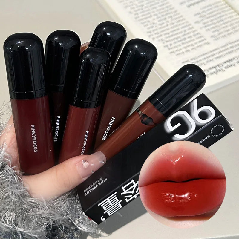 Red Brown Mirror Lip Glaze – Pigmented Liquid Lipstick 9g