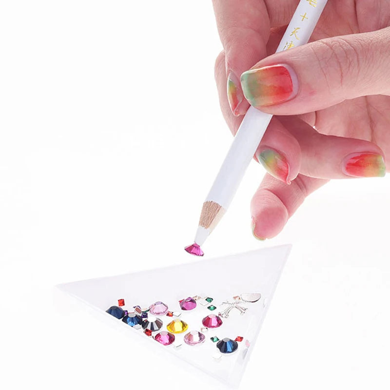 Nail Dotting Pen Rhinestone Wax Picker Tool – 1/5/10 Pcs Nail Art Tool PRIMED