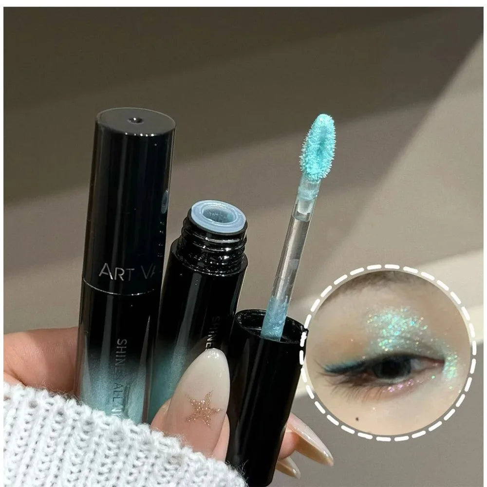 Waterproof Liquid Glitter Eyeshadow Highlighter – Long-Lasting