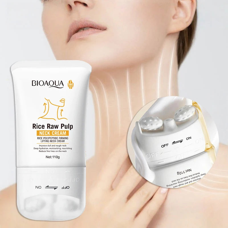 Rice Raw Pulp Moisturizing Skincare Set – Ampoule & Cream