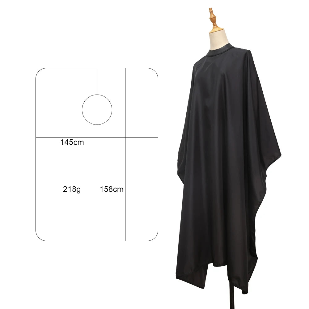 Waterproof Silicone Barber Cape Anti-Static Hairdresser Shawl