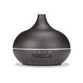 Woodgrain Essential Oil Diffuser & Humidifier USB 500ml Aroma Oil Diffuser PRIMED dark wood grain No plug