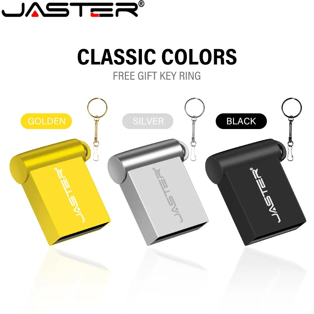 10-Pack Mini Metal USB Flash Drives | Free Custom Logo 128GB USB Flash Drive PRIMED