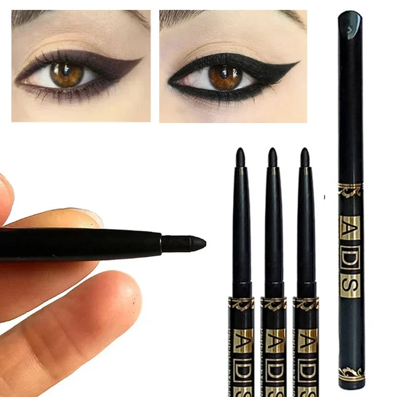 Waterproof Twist-Up Gel Eyeliner Pencil – 12-Hour Wear