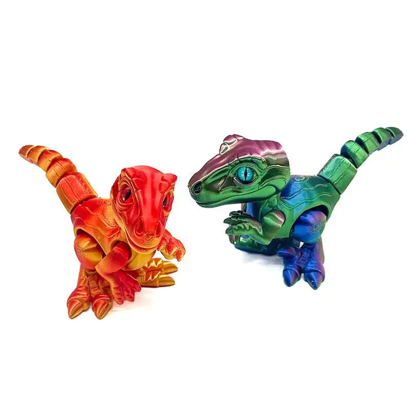 3D Printed Dinosaur Model Toy – Resin Desktop Figurine Dinosaur Model Figurine PRIMED
