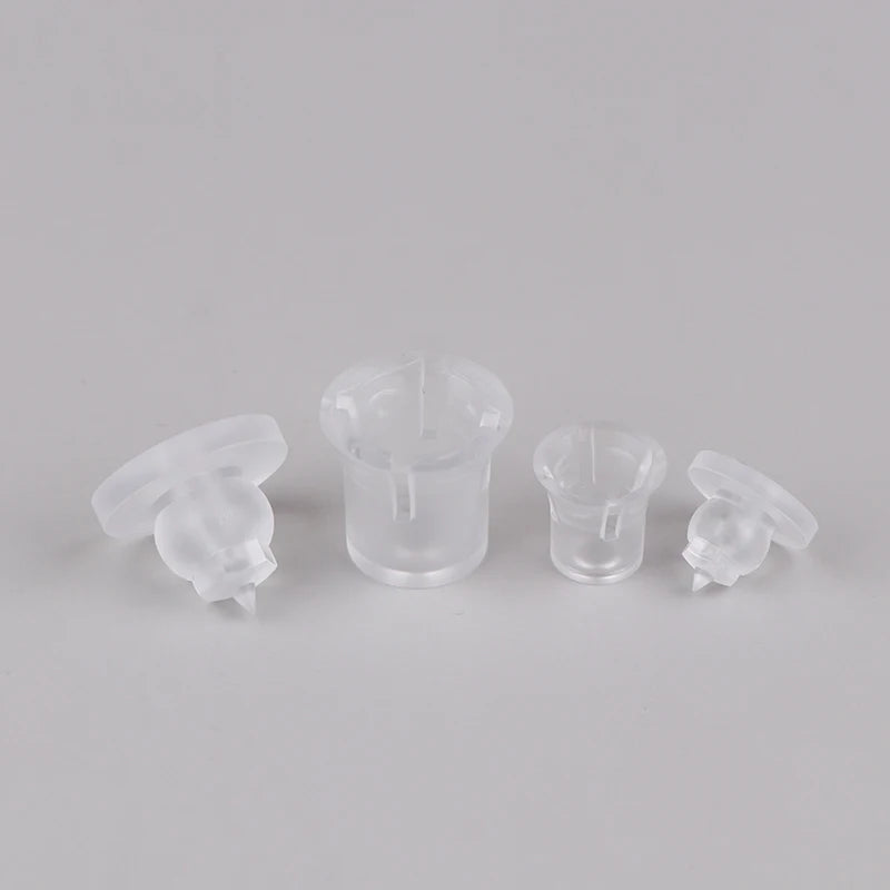 10 PCS Transparent Advertising Nail Brackets – Invisible PC Screws Advertising Nail Brackets PRIMED