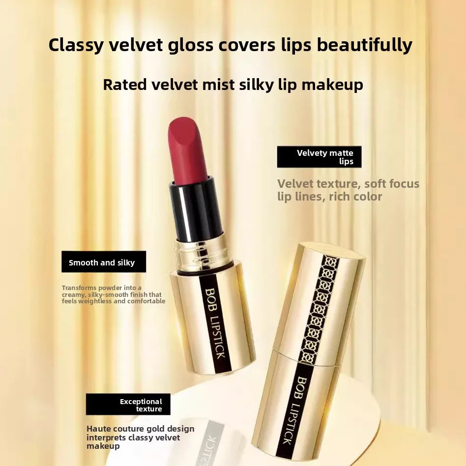 Blana Velvet Matte Lipstick – 5 Colors, Waterproof Lip Tint Matte Lipstick PRIMED