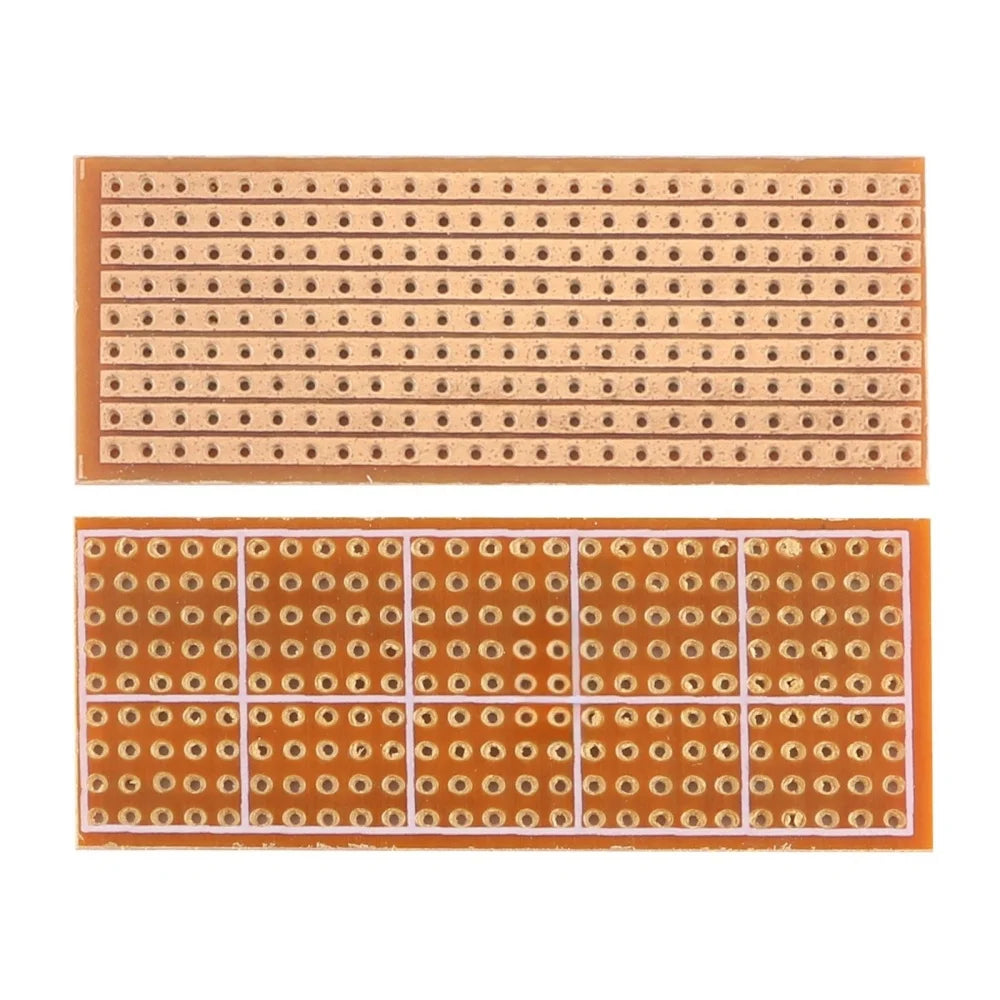 Single Side PCB Board 2.5x6.4cm DIY Matrix Circuit 5/10PCS PCB Prototype Board PRIMED