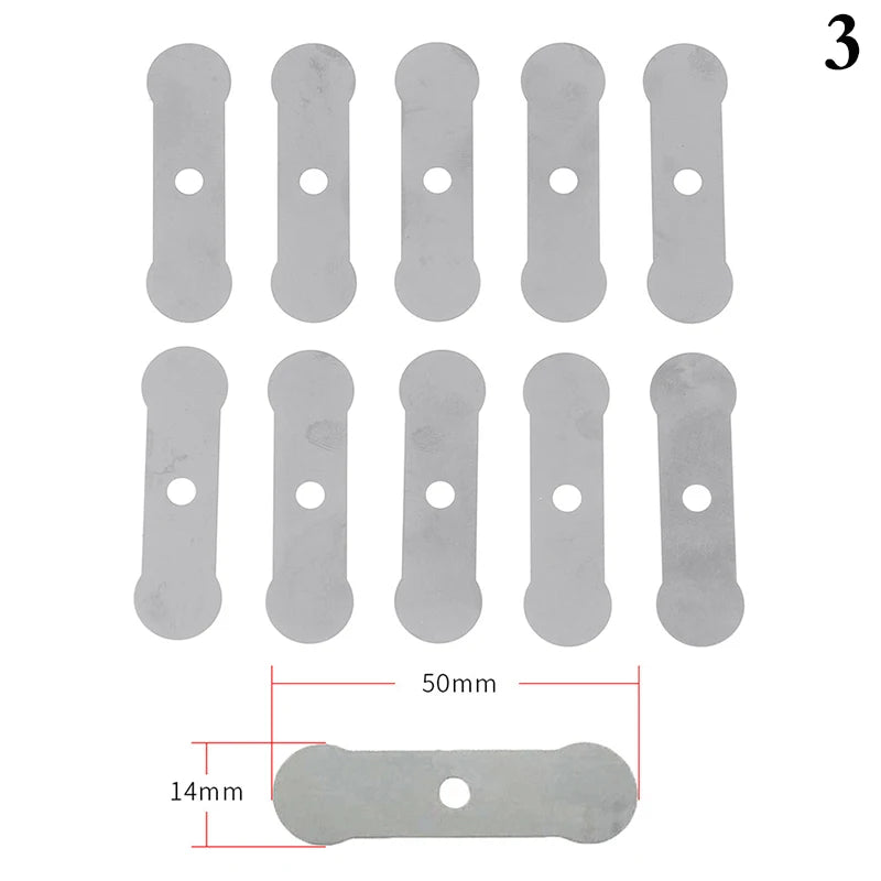 10-Pack Aluminum Valve Plates for Silent Oil-Free Air Compressors