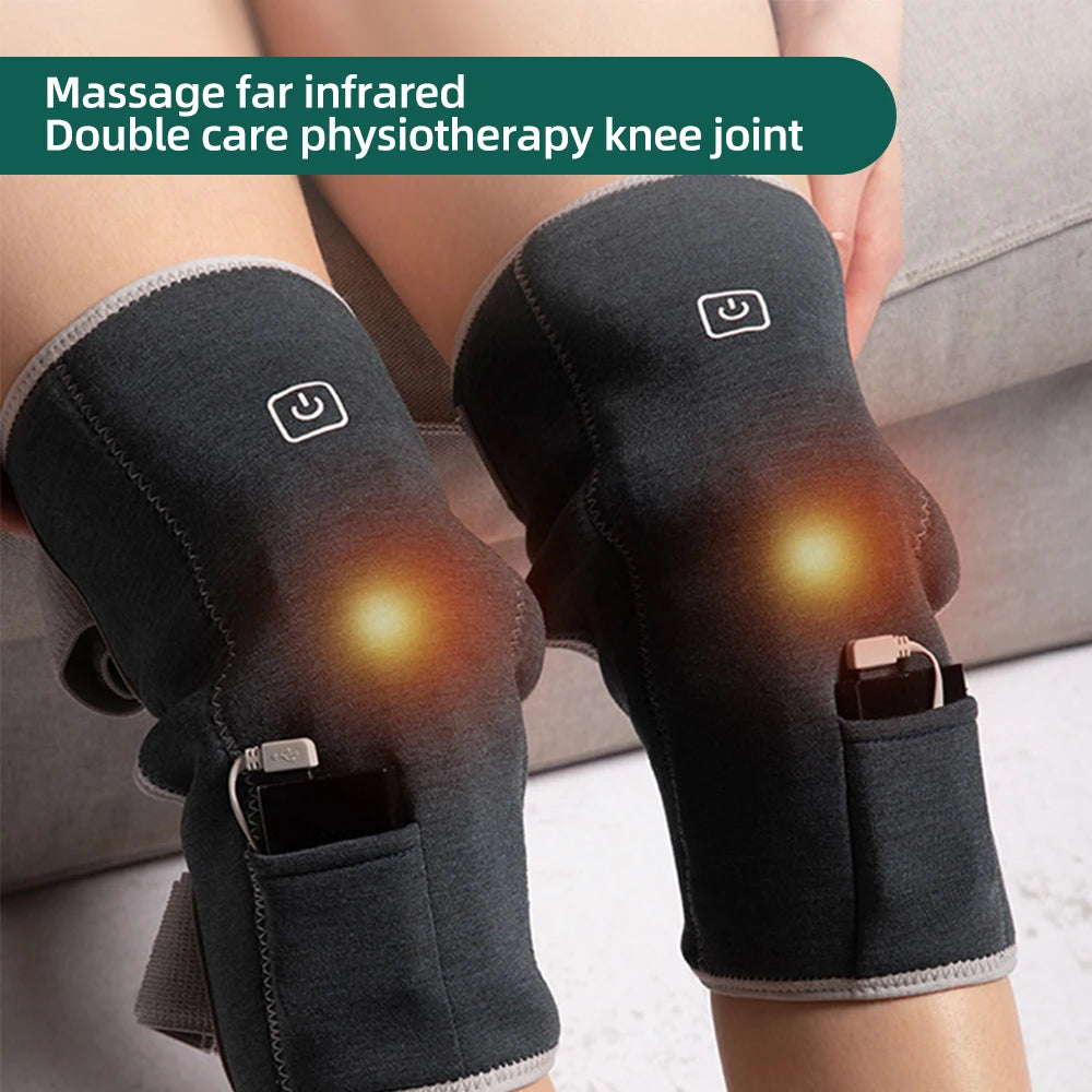 USB Graphene Electric Knee Heating Pad – Adjustable Heated Wrap Heated Knee Wrap PRIMED