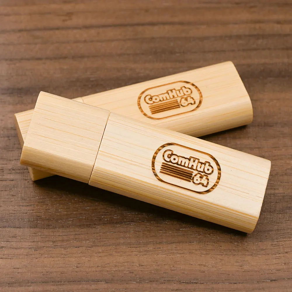 Wooden USB Flash Drive 4GB–64GB | Free Custom Logo Gift USB Flash Drive PRIMED