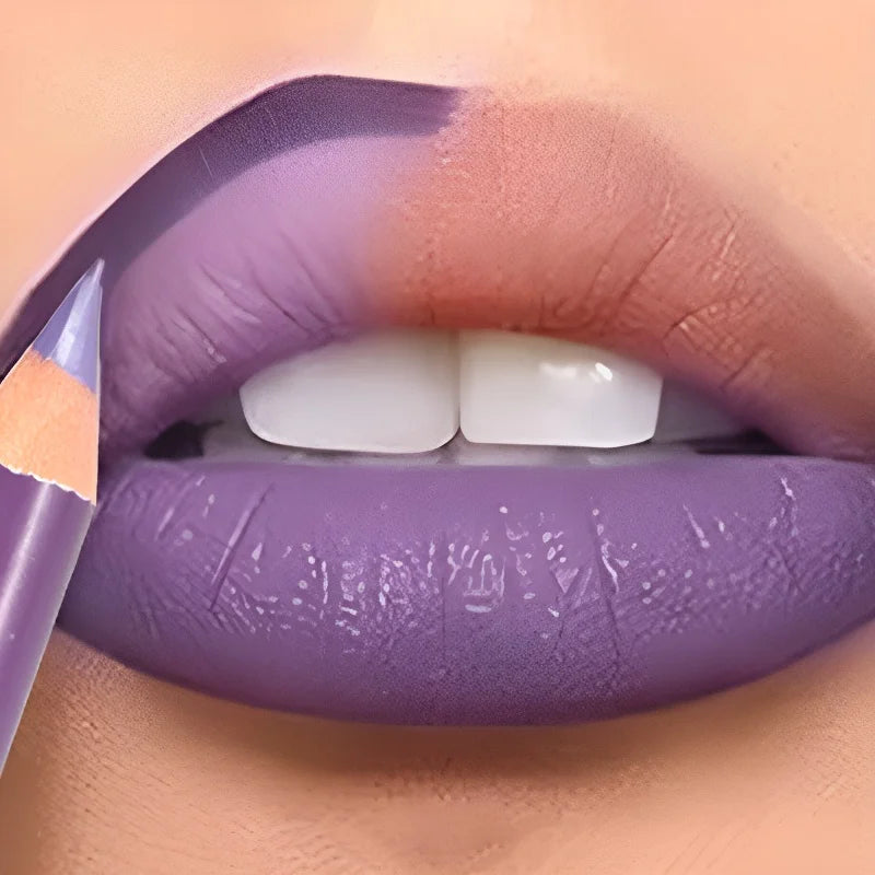 Waterproof Matte Lip Liner Pencil | 28 Shades, Long-Lasting