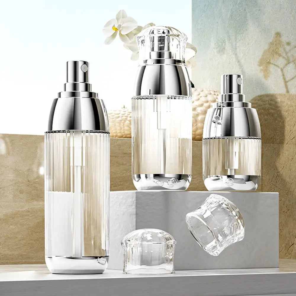 Vacuum Refillable Spray Bottle 30ml/60ml/90ml – Leak-Proof