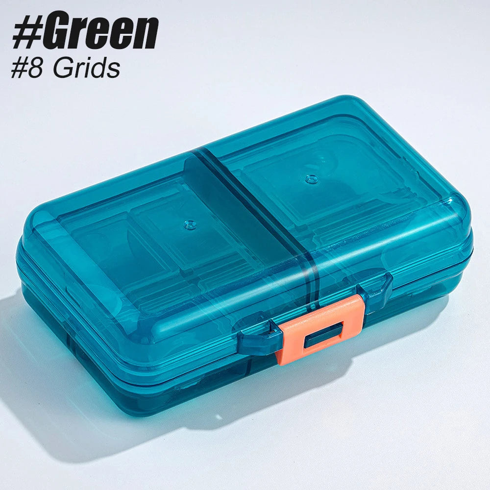 Weekly Pill Organizer 7/8 Compartments – Airtight Travel Pill Box