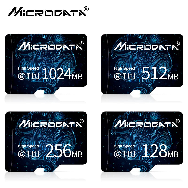 MicroDrive Micro SD TF Card 128MB–2048MB Class 6 + Card Reader Micro SD Memory Card PRIMED