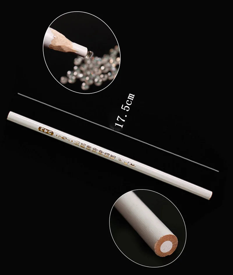 Nail Art Wax Rhinestone Picker Pencil Dotting Tool 5/10 Pcs Nail Art Tool PRIMED