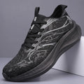 LETCOMFIT Lightweight Mesh Athletic Sneakers Men & Women Athletic Sneakers PRIMED black 37