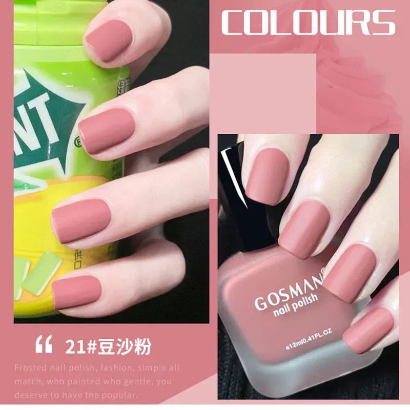 12ml Quick-Dry Water-Based Nail Polish – Waterproof & Long-Lasting Nail Polish PRIMED 21