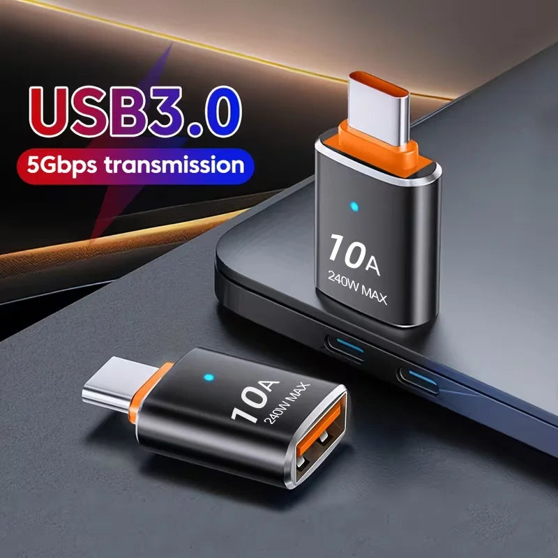 USB-C to USB-A OTG Adapter | Fast Data Transfer for All Devices USB OTG Adapter PRIMED