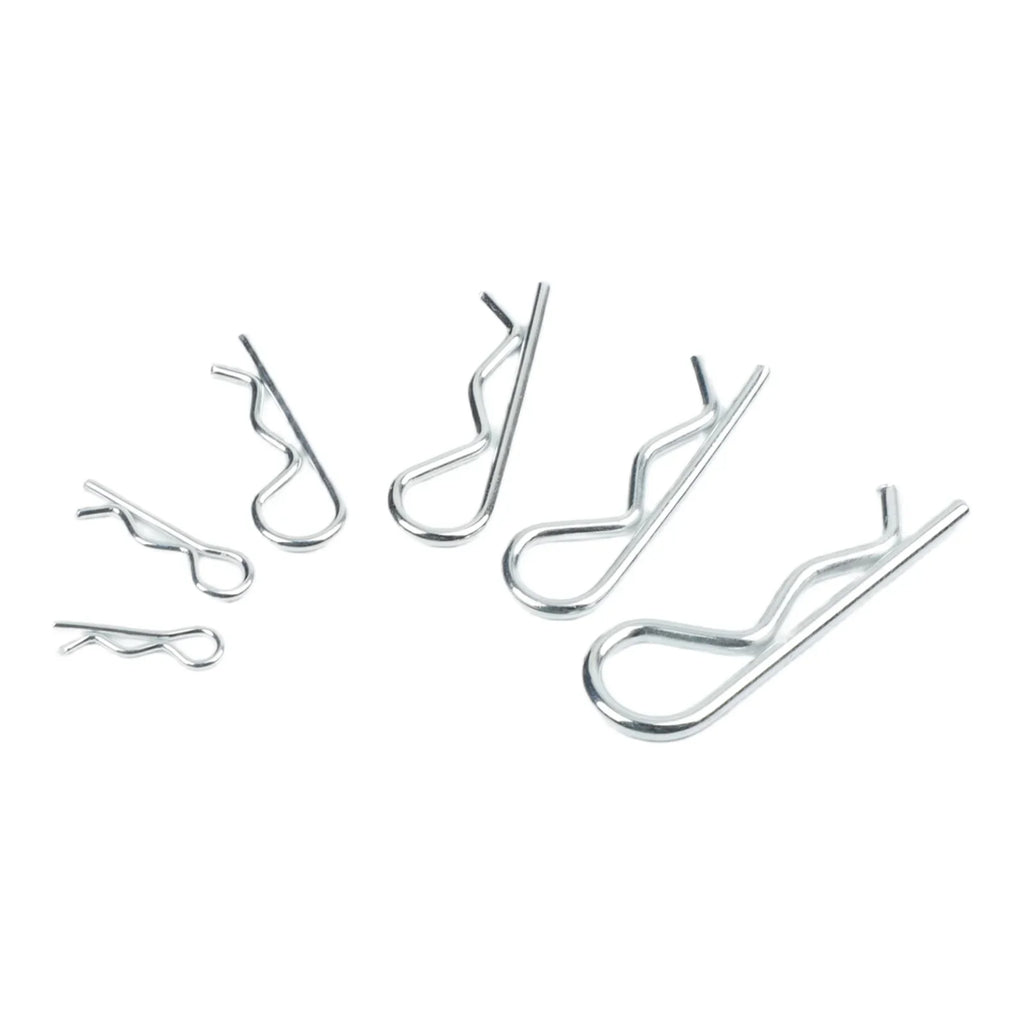 Zinc Plated Cotter Pin Assortment 100-Piece Set & Storage Box Cotter Pin Assortment PRIMED