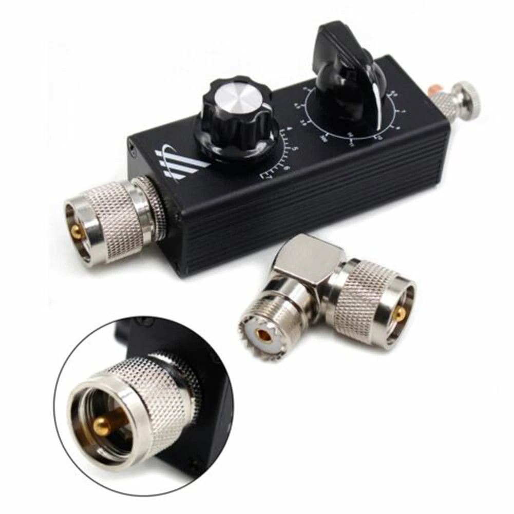 Mini-ANT 20W QRP Shortwave Antenna 5MHz–55MHz Full Band Tuner Shortwave Antenna Tuner PRIMED