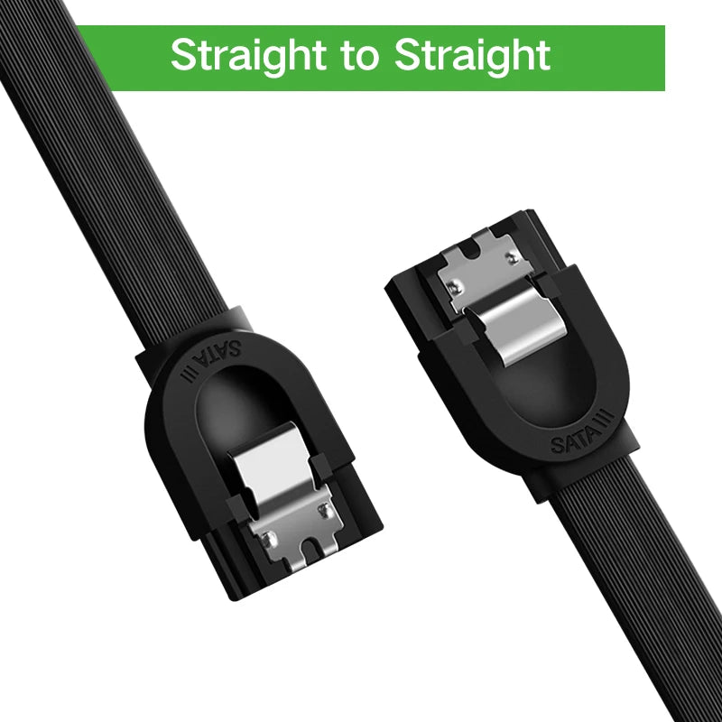 UGREEN SATA 3.0 Cable 6Gbps – HDD SSD Straight Right-Angle SATA Data Cable PRIMED Straight 50cm China