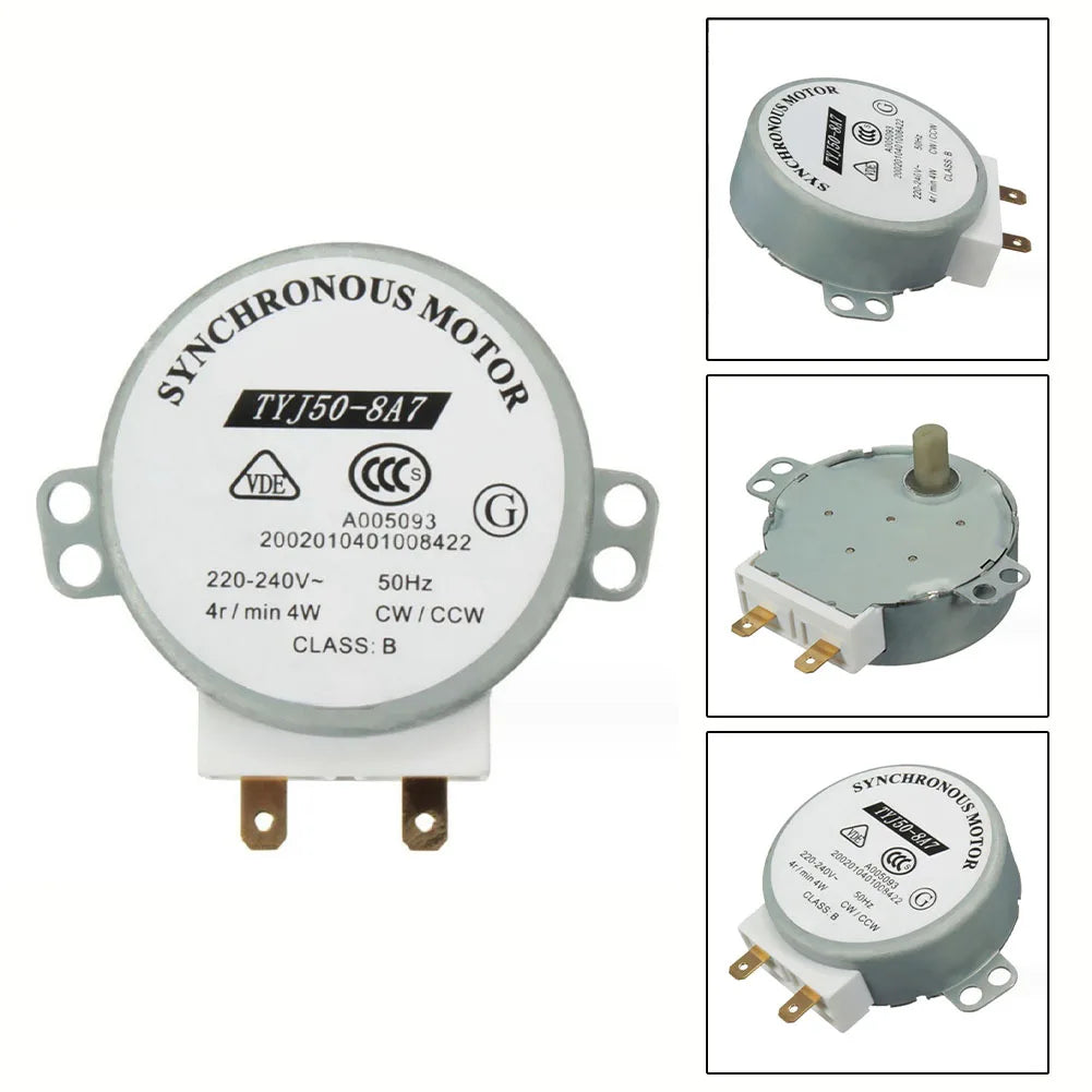 TYJ508A7 Microwave Oven Synchronous Motor AC 220-240V Synchronous Motor PRIMED