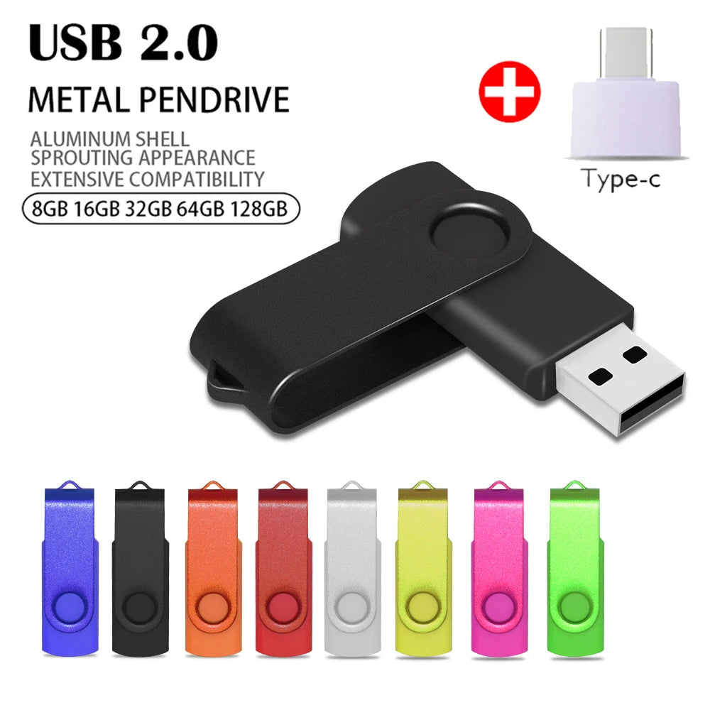 100-Pack Custom Logo USB Flash Drives 256MB–64GB | Bulk Gift USB Flash Drive PRIMED