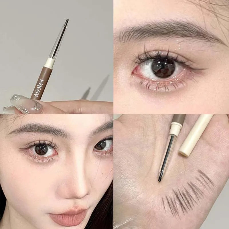 Waterproof Eyebrow Pencil – High Pigment Thai Style Brow Pen Eyebrow Gel Pencil PRIMED 01