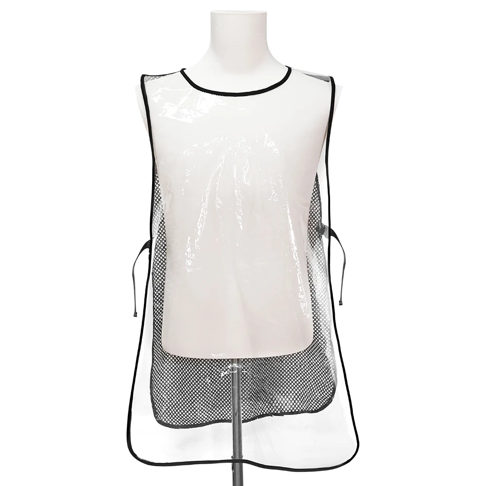 Transparent Waterproof Apron – Barber, Grooming & Garden
