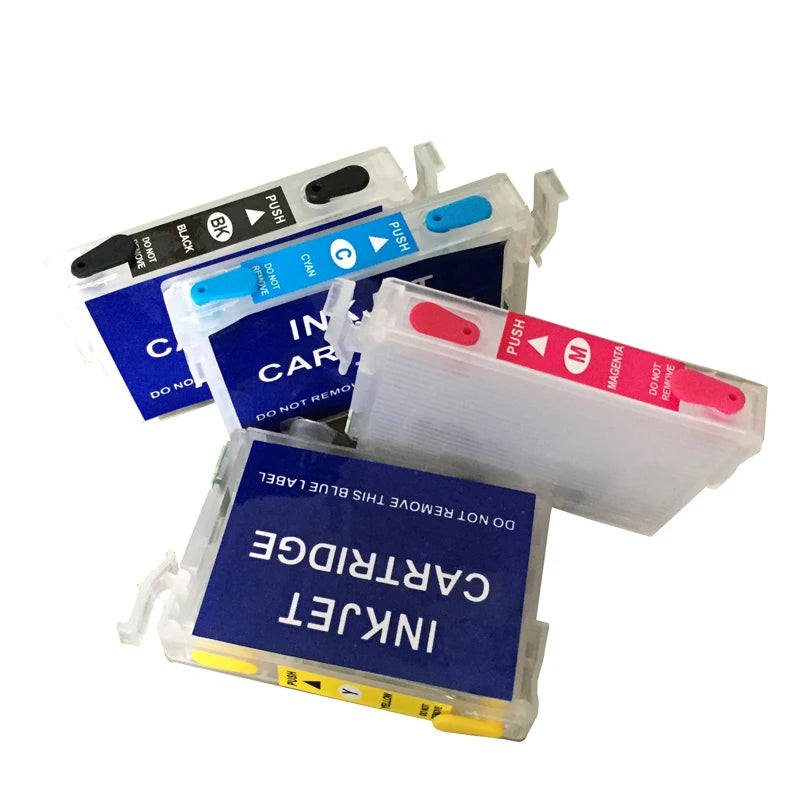 T1801 T1811 Refillable Ink Cartridges for Epson XP Printers Refillable Ink Cartridge PRIMED
