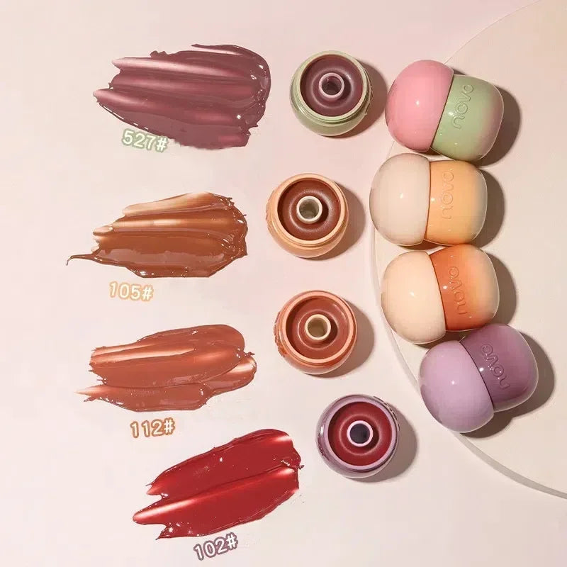 Mushroom Lip Gloss – Matte Liquid Lipstick & Creamy Lip Tint Matte Lip Gloss PRIMED