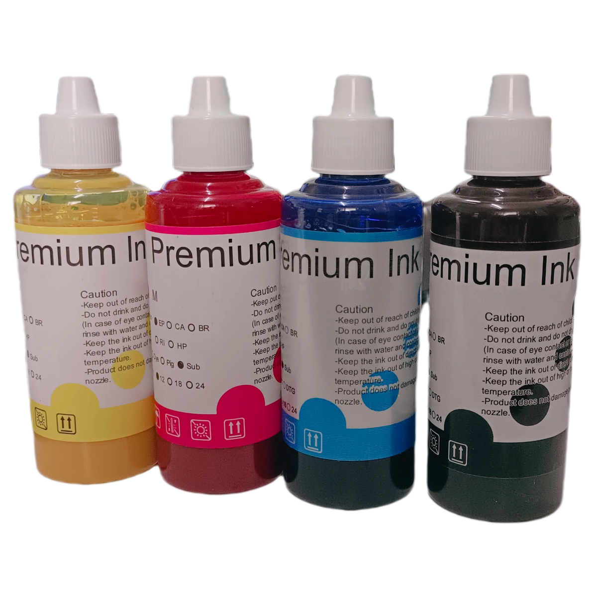 Bulk Pigment Ink for Epson 502 502XL 202XL – 4x100ml Kit Ink Refill Kit PRIMED Default Title