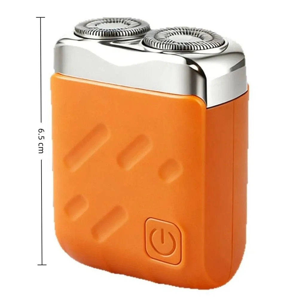 USB Rechargeable Mini Electric Shaver – Dry & Wet Trimmer