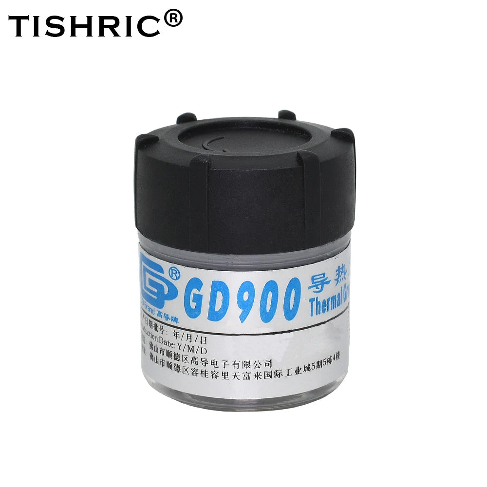 TISHRIC GD900 Thermal Paste for CPU & PC Cooler | 1g–30g CPU Thermal Paste PRIMED GD900 30g 1 China Mainland