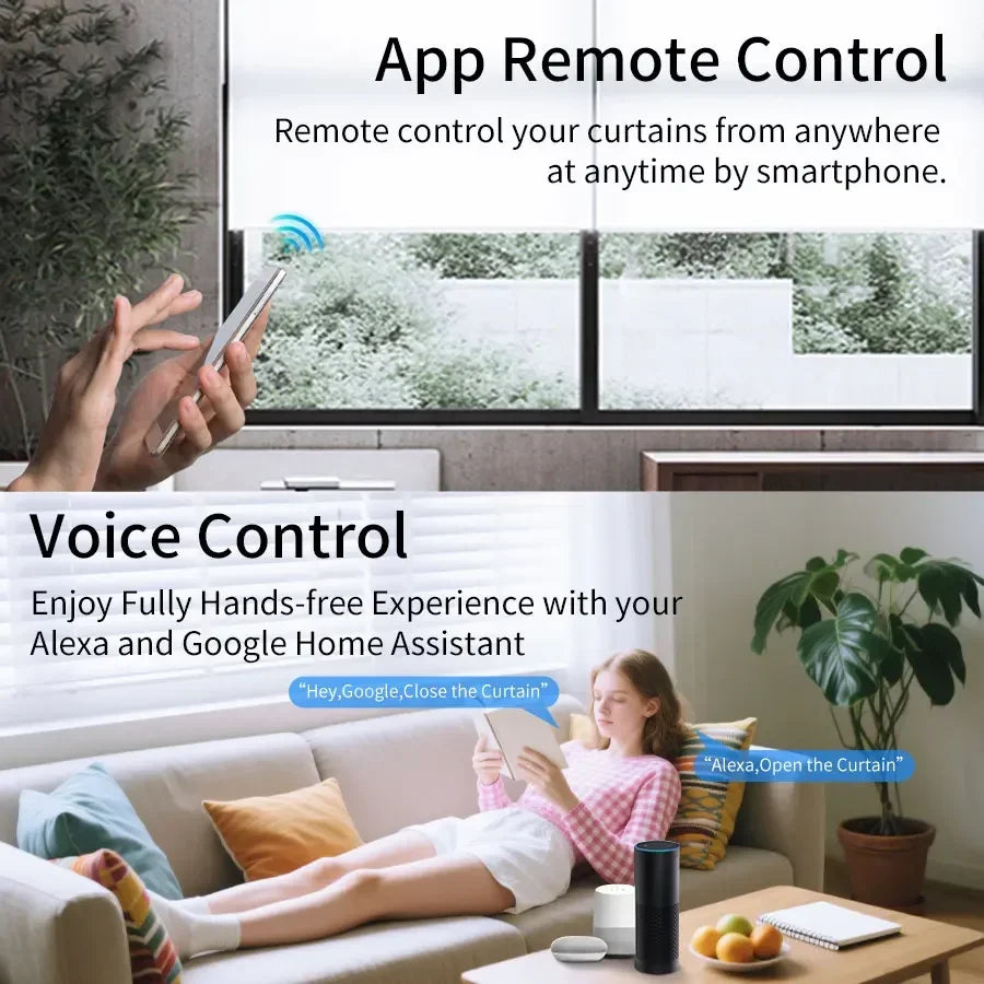 Tuya WiFi Zigbee Smart Curtain Switch Module | Alexa Google Smart Curtain Switch PRIMED
