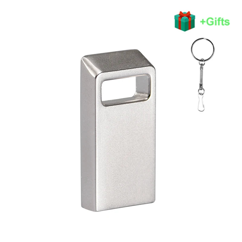 JASTER Mini Metal USB 2.0 Flash Drive Silver 4GB–64GB USB Flash Drive PRIMED 16 GB Silver China Mainland