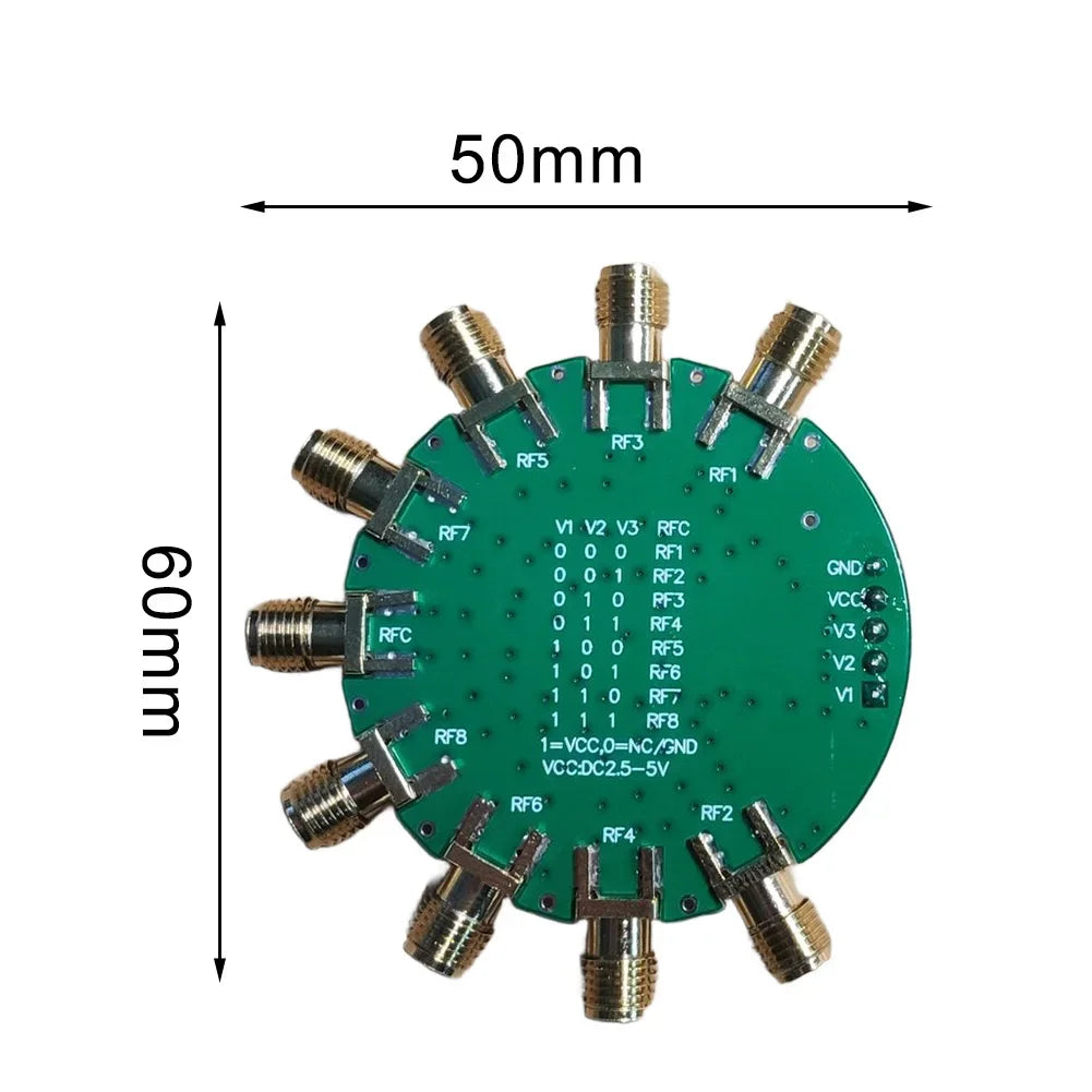 SKY13418 SP8T RF Switch Module 10KHz–6GHz | 8-Port Antenna