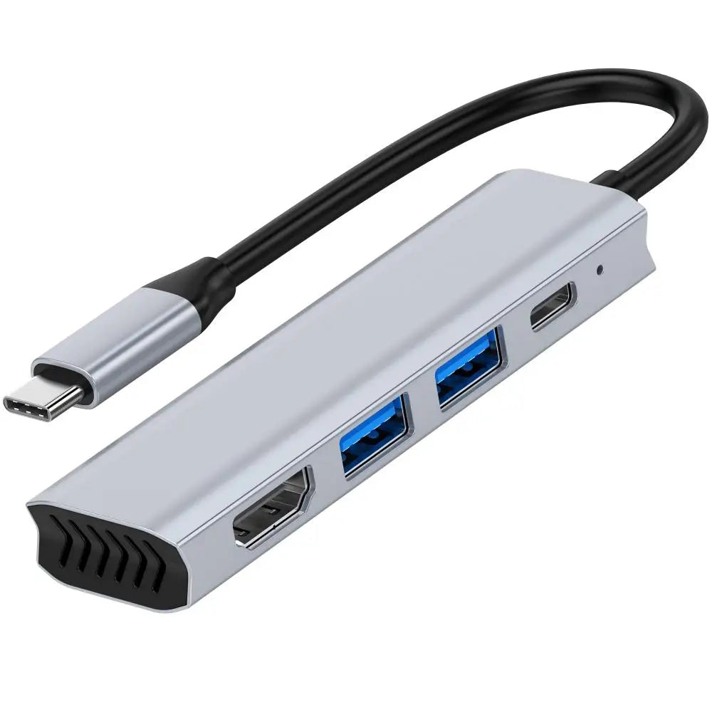 USB-C Hub 4K HDMI Adapter | USB 3.0 & PD Docking Station