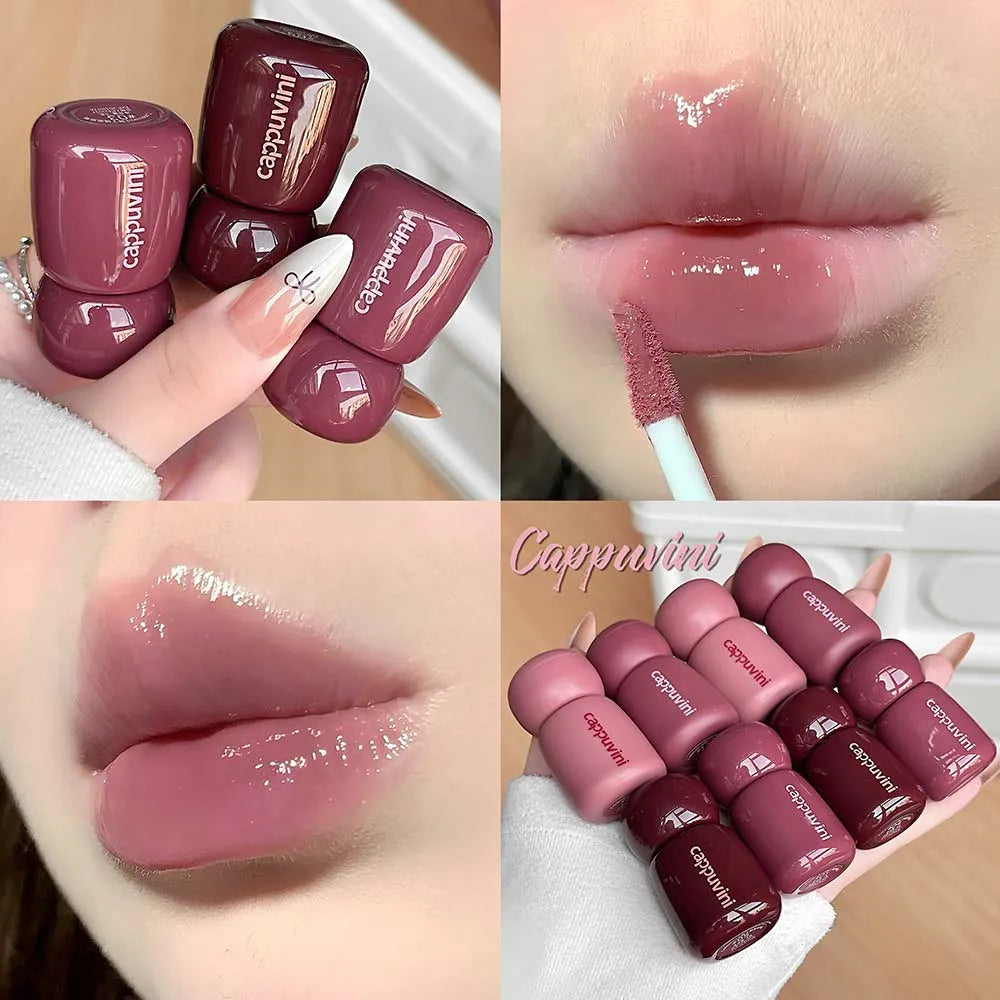 Cappuvini Matte & Mirror Liquid Lipstick – 12 Colors Lip Glaze Liquid Lipstick PRIMED