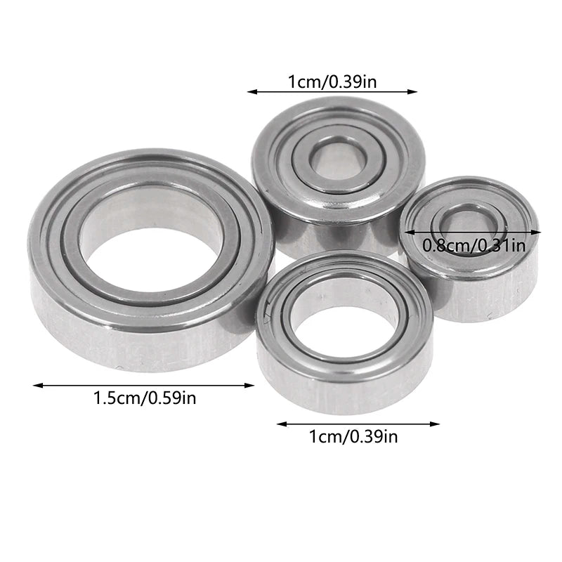4Pcs Mini Ball Bearings for KUPA UPOWER UP200 UG12 SUG12