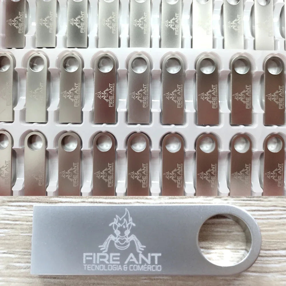 50-Pack Gold Key USB Flash Drives | Custom Logo 4GB–128GB USB Flash Drive PRIMED