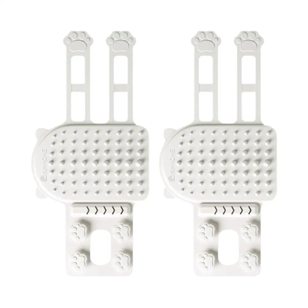 TPE Bird Grooming Scratcher Toy – Budgie, Cockatiel, Parrot Bird Grooming Toy PRIMED 2pcs White