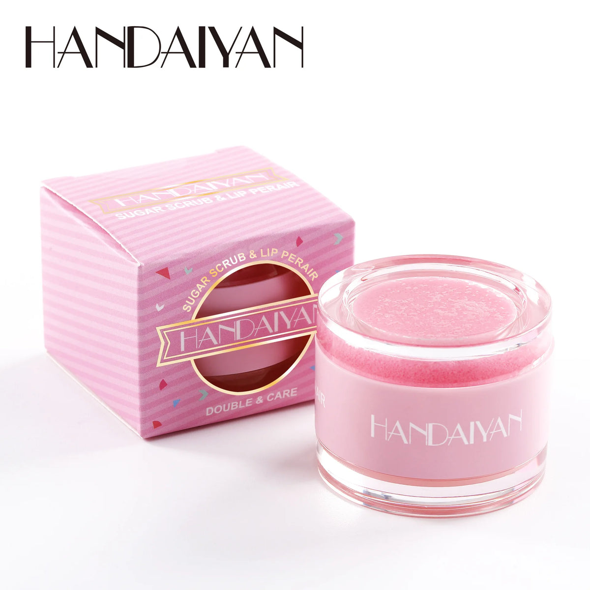 HANDAIYAN 2-in-1 Lip Scrub Balm – Exfoliating Moisturizer Lip Scrub Balm PRIMED H1039