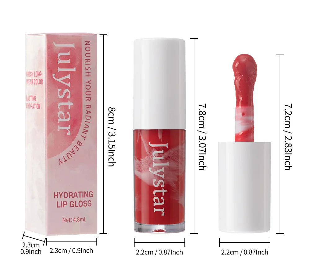 MISS ROSE Waterproof Mirror Liquid Lipstick – 24HR Lip Glaze Liquid Lipstick PRIMED